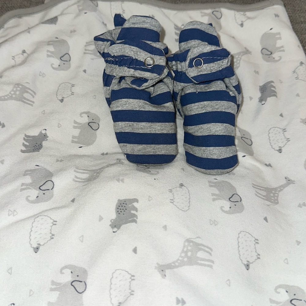 Robeez booties + Carters towel bundle